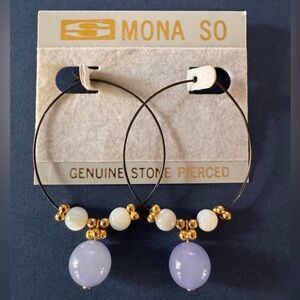 Mona So Hoop Earrings